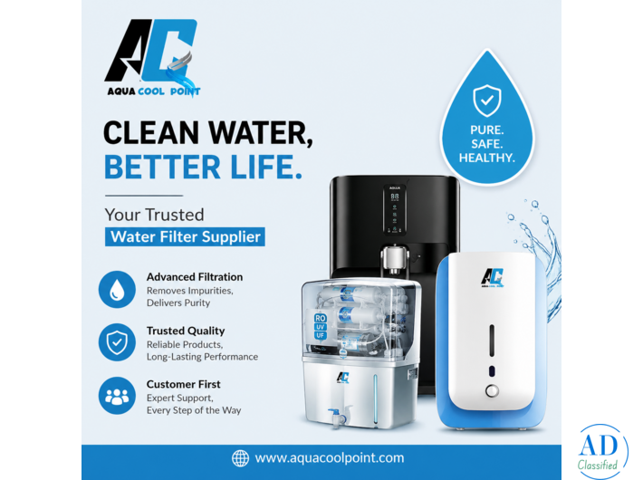 Clean Water, Better Life | Trusted Water Filter Supplier