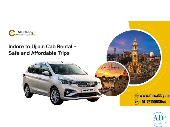 Indore to Ujjain Cab Service – Fast, Safe & Hassle-Free Travel