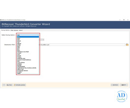 BitRecover Thunderbird to PST Converter