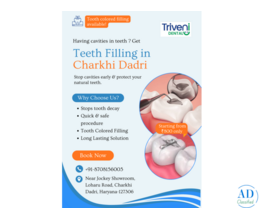 Affordable Teeth Filling in Charkhi Dadri | Triveni Dental