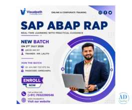 SAP ABAP RAP Online Training New  Batch Starting July 27th
