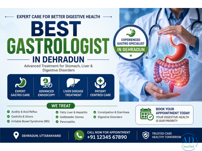 Best Gastrologist in Dehradun – Expert Care for Digestive Health
