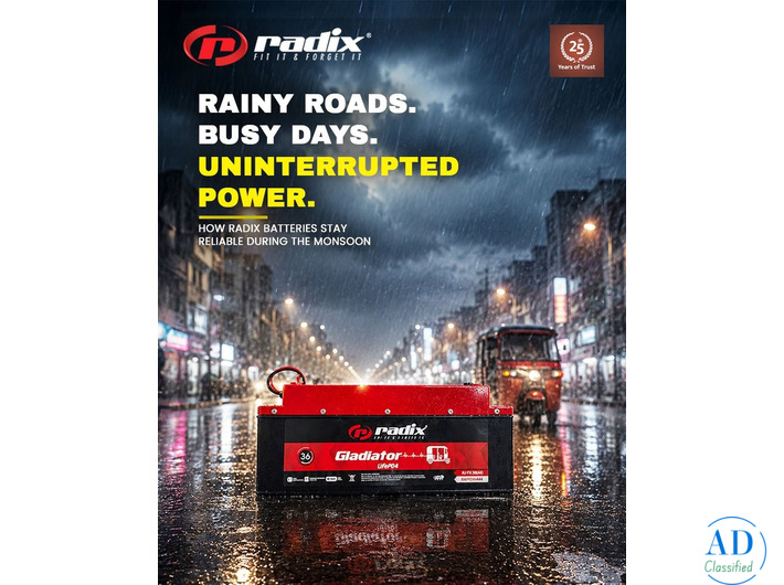 Choose Radix Battery for Longer E-Rickshaw Runs