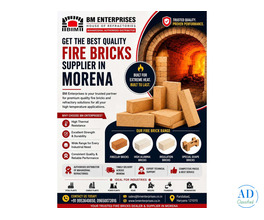 Best Quality Industrial Fire Bricks Supplier in Morena | MP