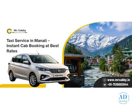 Taxi Service in Manali – Cab Booking for Local & Outstation Trips