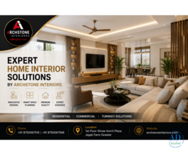 Expert Home Interior Solutions by Archstone Interiors