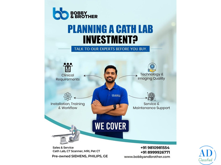 Bobby & Brothers – Cath Lab Machine Supplier