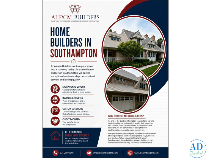 Hamptons Custom builders - Alexim Builders