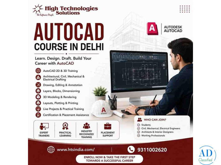 Best AutoCAD Course in Delhi for Career Growth