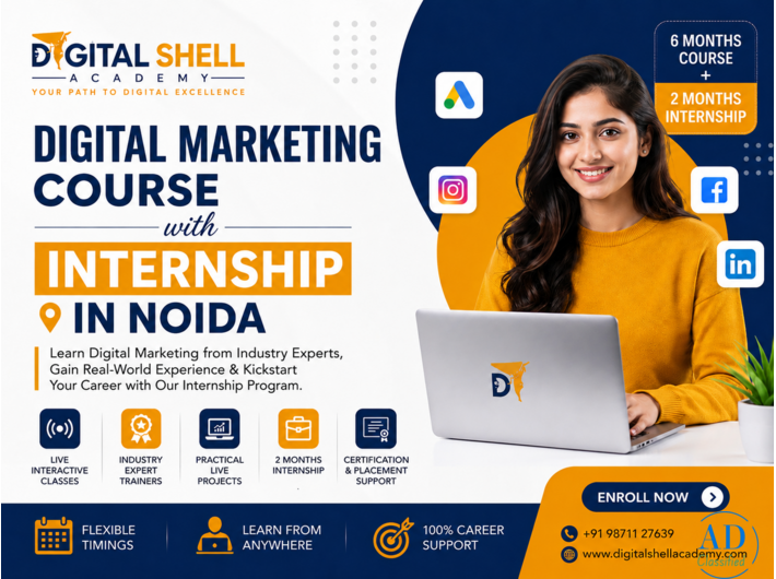 Digital Marketing Course with Internship in Noida