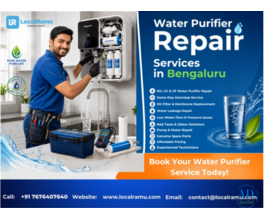 Fix your ro water purifier today with bengaluru's trusted repair experts LocalRamu