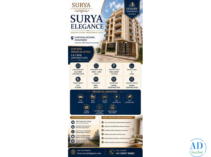 Answers to key questions about Surya Elegance Phase 2 & 3 Low-Rise Flats