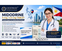 Midodrine 5 mg Price in Philippines | Wholesale Supply - Oddway
