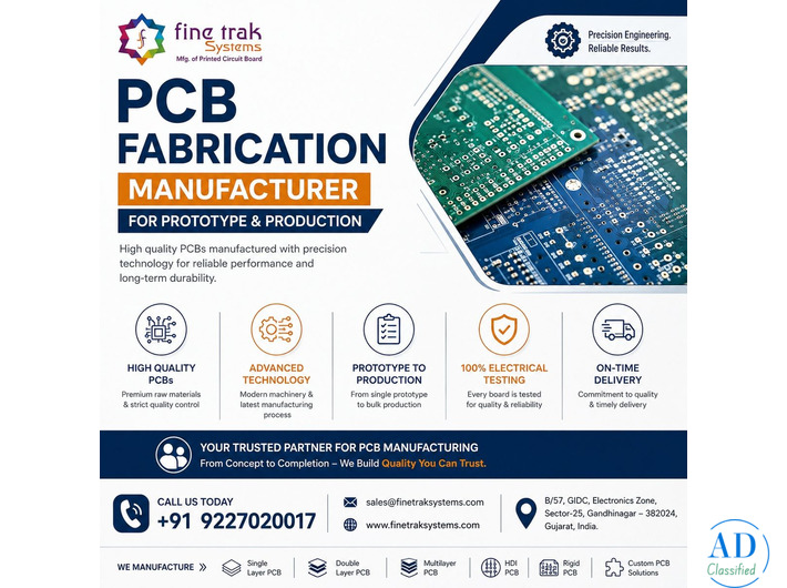 PCB Fabrication Manufacturer for Prototype & Production