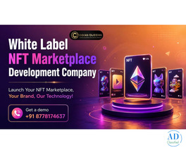 White Label NFT Marketplace Development Company with Advanced Trading & Auction Features