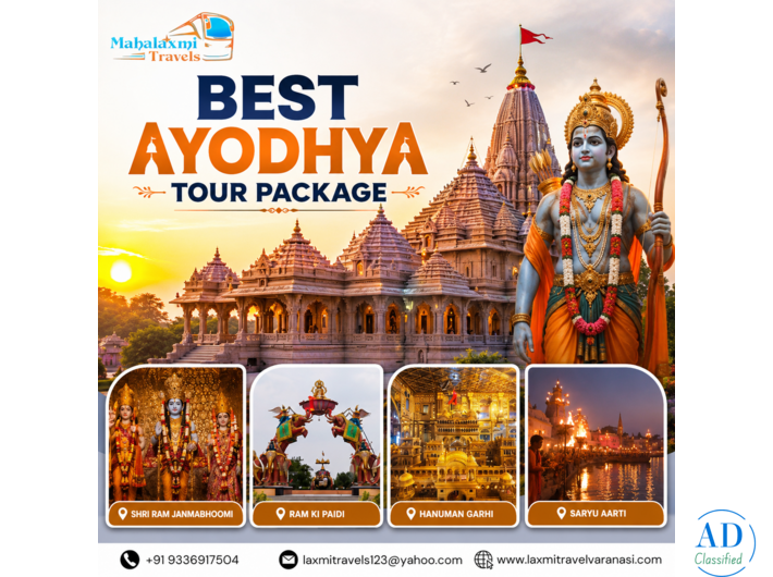 Best Ayodhya Tour Package for Pilgrimage Tours