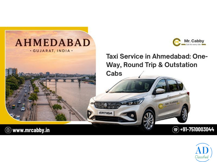 Affordable Taxi Service in Ahmedabad with 24/7 Online Booking