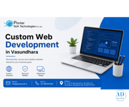 Custom Web Development in Vasundhara