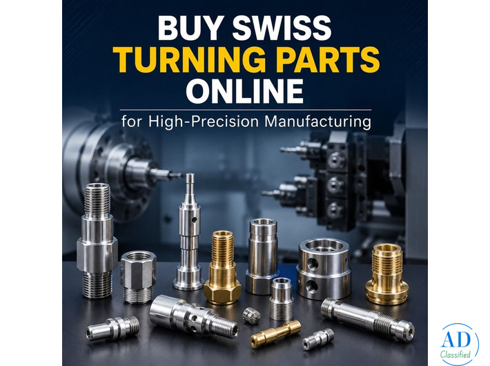 Buy Swiss Turning Parts Online for High-Precision Manufacturing