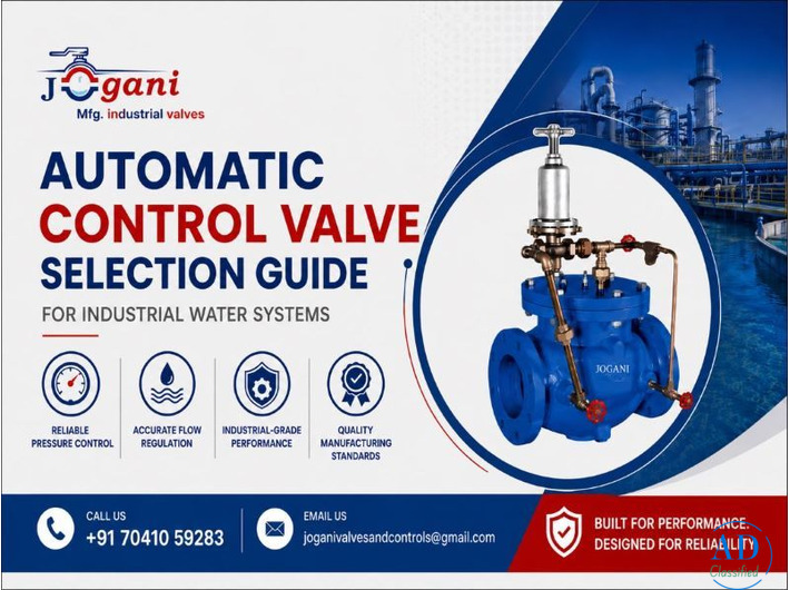 Automatic Control Valve Manufacturer | Jogani Valves
