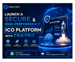 Launch a Secure & High-Performance ICO Platform with Craitrix