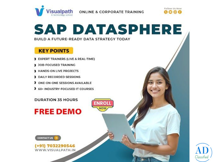 SAP Datasphere Course | SAP Training Hyderabad Ameerpet