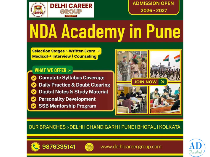 Crack NDA Exam with the Best Coaching in Pune
