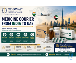 Medicine courier from India to UAE for B2B Healthcare Buyers - Oddway