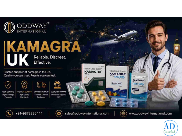 Kamagra uk Suppliers from India for UK Importers - Oddway