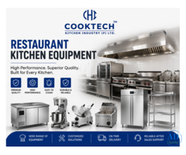 Premium Restaurant Kitchen Equipment in India | Cooktech Kitchen