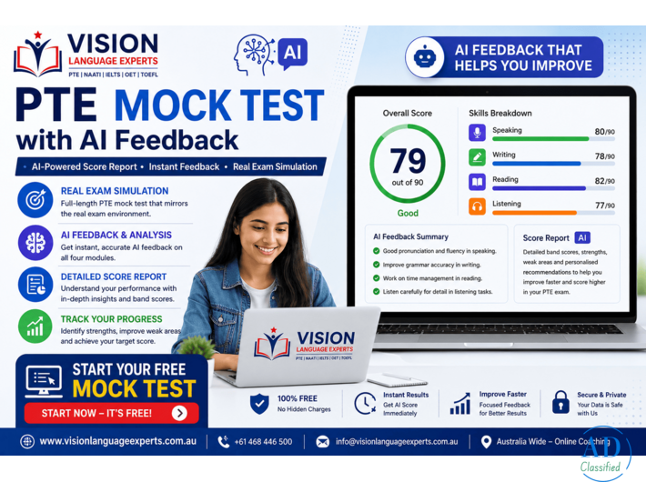 Practice PTE Mock Test Anytime, Anywhere