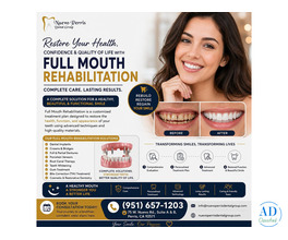 Full Mouth Rehabilitation treatment in Perris | Restore Smile