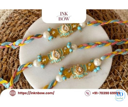 Shop Inknbow Personalized Evil Eye Rakhi for Joyful Rakhi Celebrations
