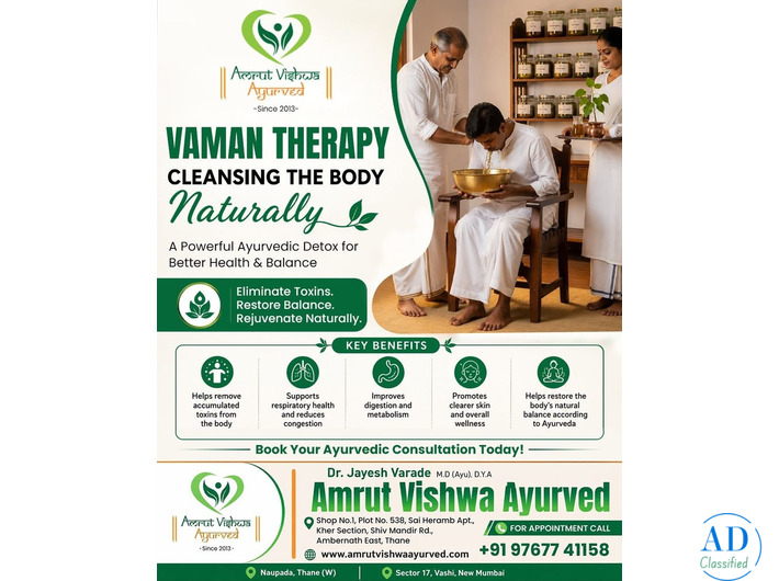 Amrut Vishwa Ayurved | Best Ayurvedic Clinic in Ambernath