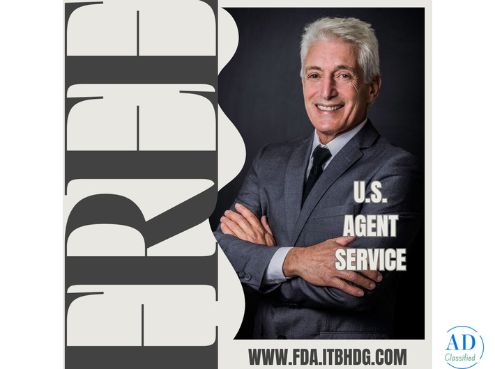 FDA Registration Get Free U. S. Agent Service