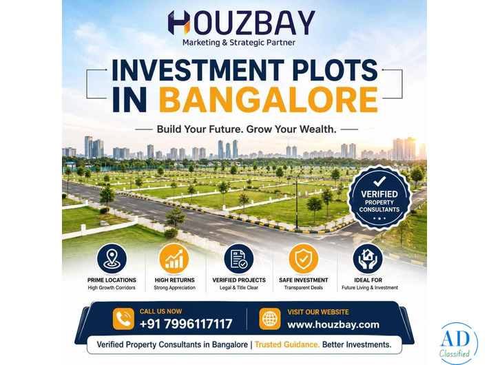 Investment Plots in Bangalore | Verified Property Consultants in Bangalore