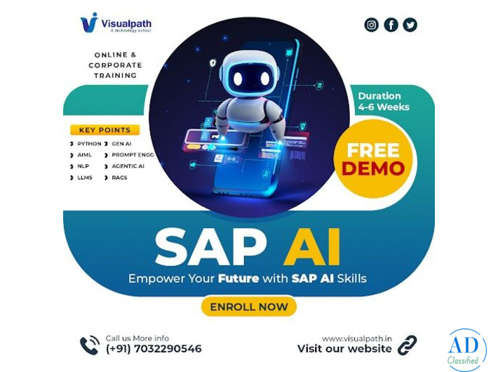 Best SAP AI Training with Live Classes at Visualpath