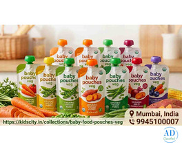 Wholesome Veggie Power: Easy & Nutritious Baby Food Pouches