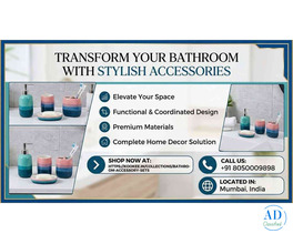 Transform Your Bathroom with Stylish Accessories