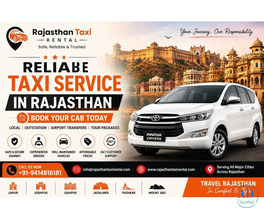 Reliable Taxi Service in Rajasthan – Book Your Cab Today