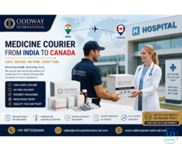 How to Manage Courier Medicines from India to Canada Imports - Oddway
