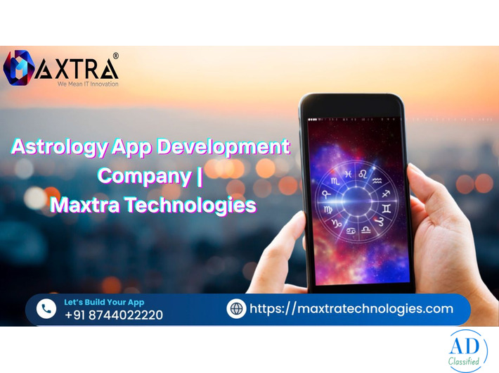 Astrology App Development Company | Custom Solutions by Maxtra Technologies