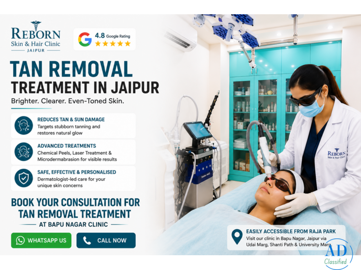 Tan Removal Treatment in Jaipur for Dull Summer Skin