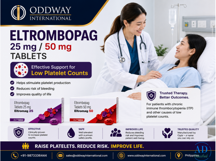 Eltrombopag Cost and Price in Philippines - Oddway