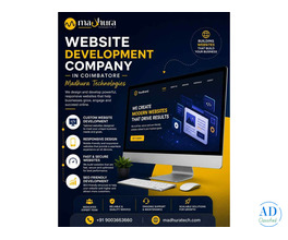 Expert Web Solutions by Website Development Company in Coimbatore – Madhura Technologies