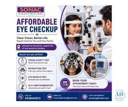 Affordable Eye Checkup by Sonac Sight Care