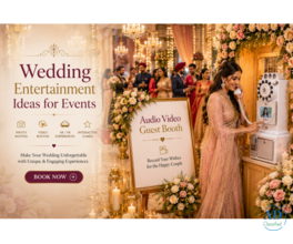 Luxury Audio Video Guest Book for Weddings