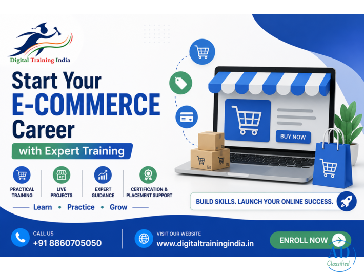 Start Your E-Commerce Career with Expert Training