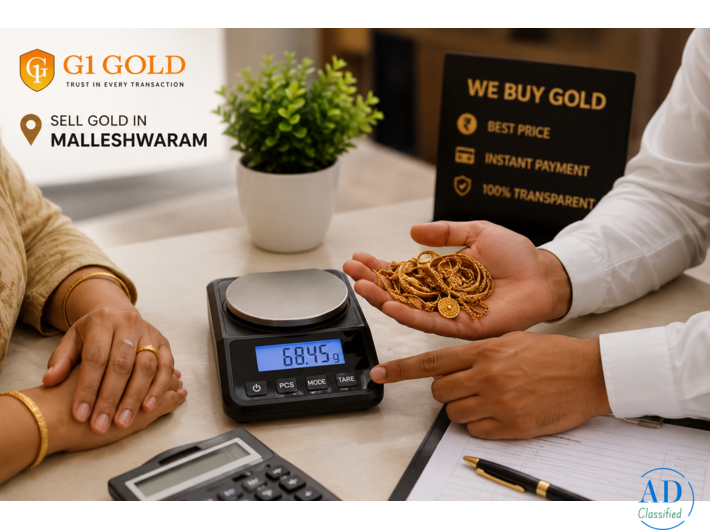 Sell Gold in Malleshwaram Offering Clear Valuation and Payments