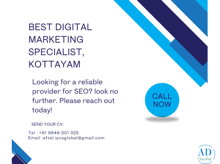 Best Digital Marketing Expert, Kottayam